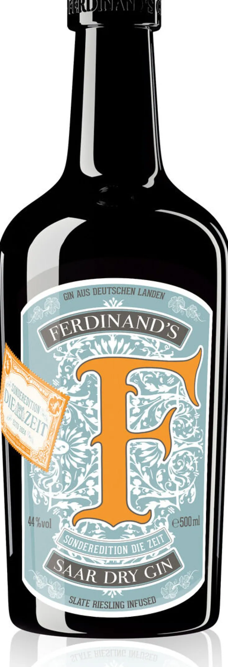 Ferdinand's Sondereditionen|Gin & Vodka<ZEIT-Sonderedition Set »Ferdinand´s Saar Dry Gin Copper Comb«