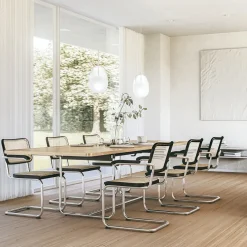 Thonet Sondereditionen|Stühle & Sessel<ZEIT-Sonderedition Stahlrohr-Freischwinger »S 64« von
