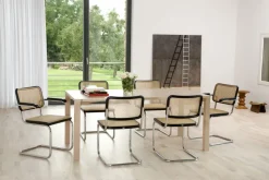 Thonet Sondereditionen|Stühle & Sessel<ZEIT-Sonderedition Stahlrohr-Freischwinger »S 32« von
