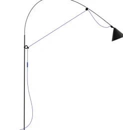 Midgard Sondereditionen|Stehleuchten<ZEIT-Sonderedition Stehlampe »AYNO«, Schwarz/Ultramarin