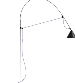 Midgard Sondereditionen|Stehleuchten<ZEIT-Sonderedition Stehlampe »AYNO«, Schwarz/Ultramarin