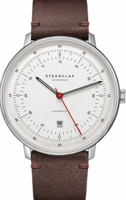 Sternglas Armbanduhren<ZEIT-Sonderedition Uhr »Hamburg«, Silber