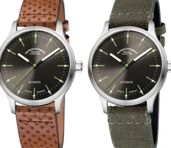 Mühle-Glashütte Armbanduhren<ZEIT-Sonderedition Uhr »Panova Grau« von Mühle Glashütte