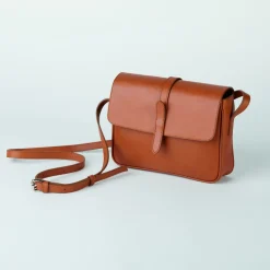 Guerer & Guerer Sondereditionen|Handtaschen<ZEIT-Tasche »Saddle Bag Small« Cognac