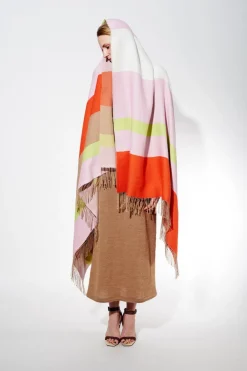 Acapulco Design Wolle<Cape »Blossom« aus Alpaka-Wolle